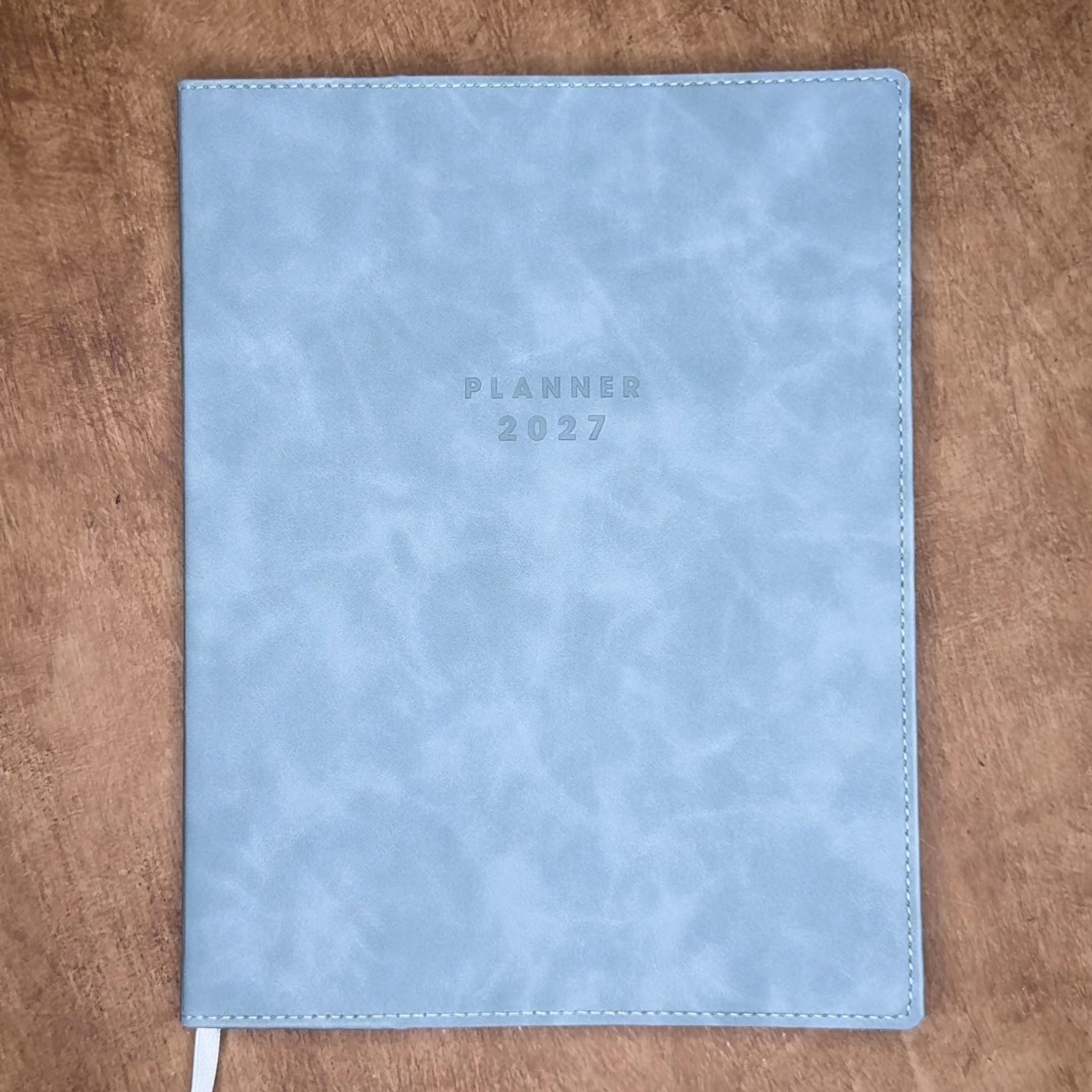 WEEKPLANNER 2027 ±A4 FLEX SUEDELOOK