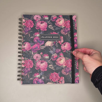 LUXE WEEKPLANNER 2026 A5+ KLASSIEKE ROZEN