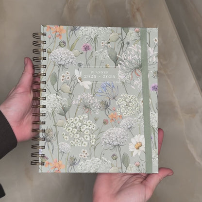 LUXE WEEKPLANNER 2025-2026 A5+ WEIDEBLOEMEN