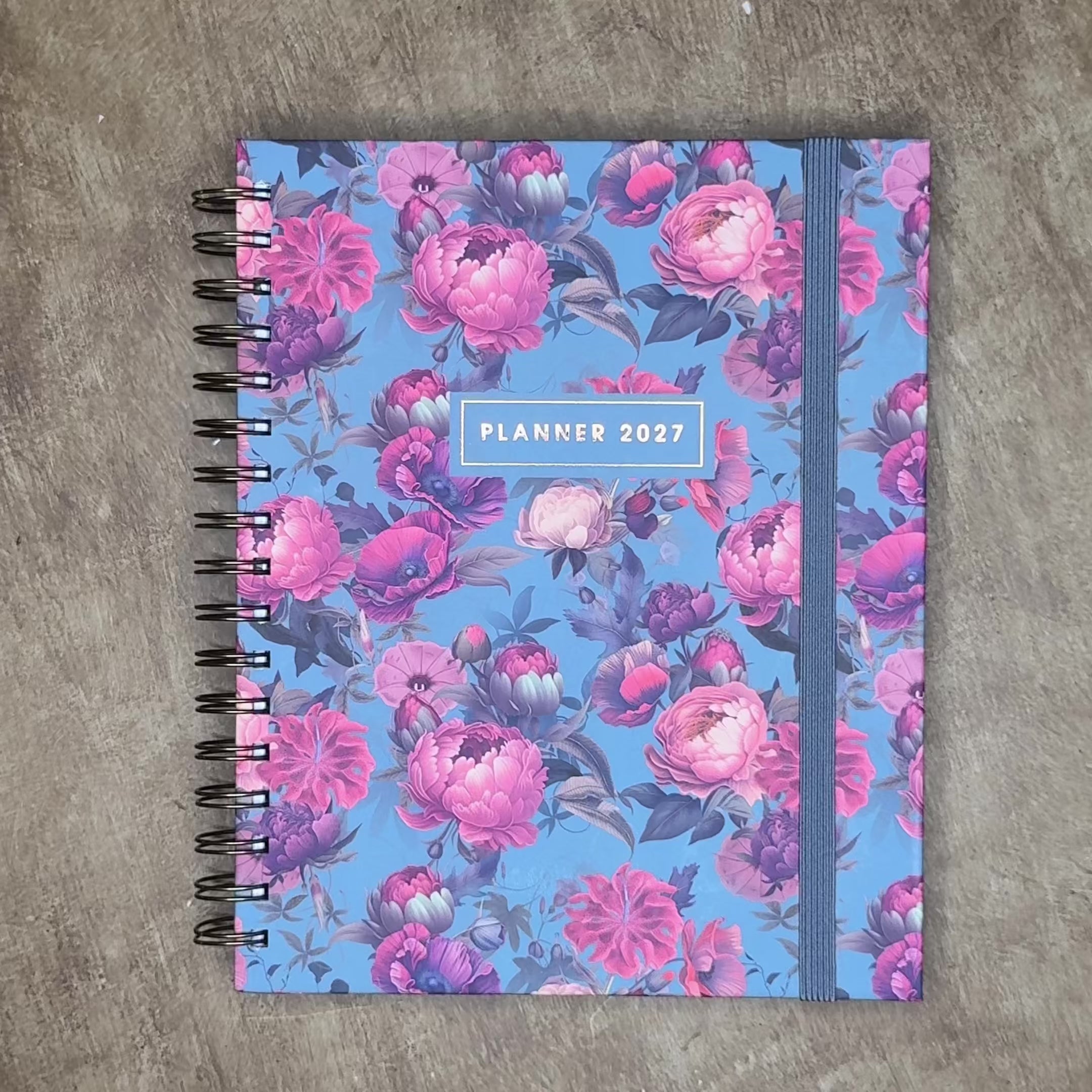 LUXE WEEKPLANNER 2027 A5+ KLASSIEKE ROZEN