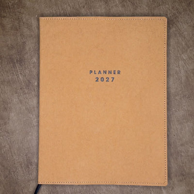 WEEKPLANNER 2027 ±A4 FLEX WASHED KRAFT