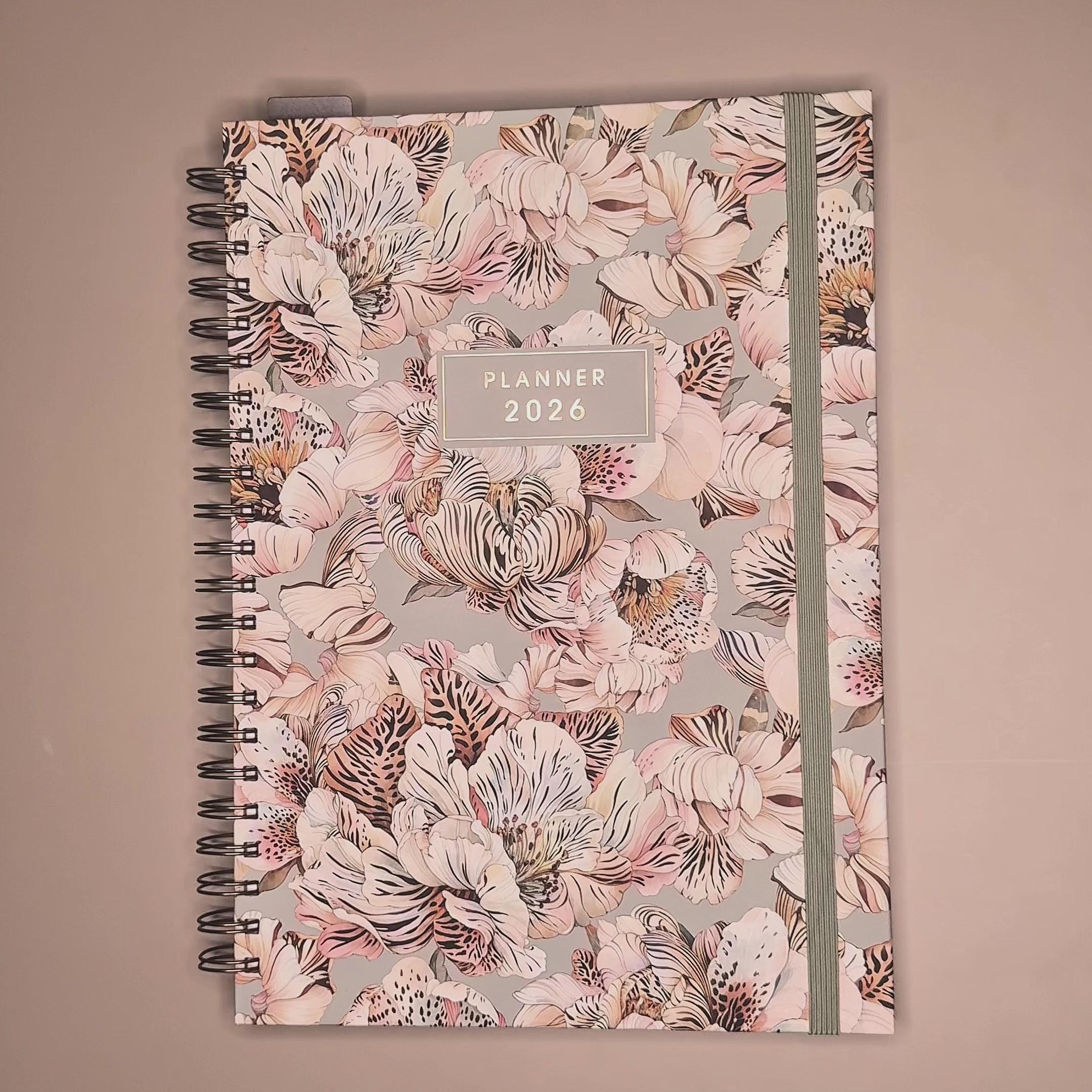 PLANNER 2026 A4 TIJGERLELIE