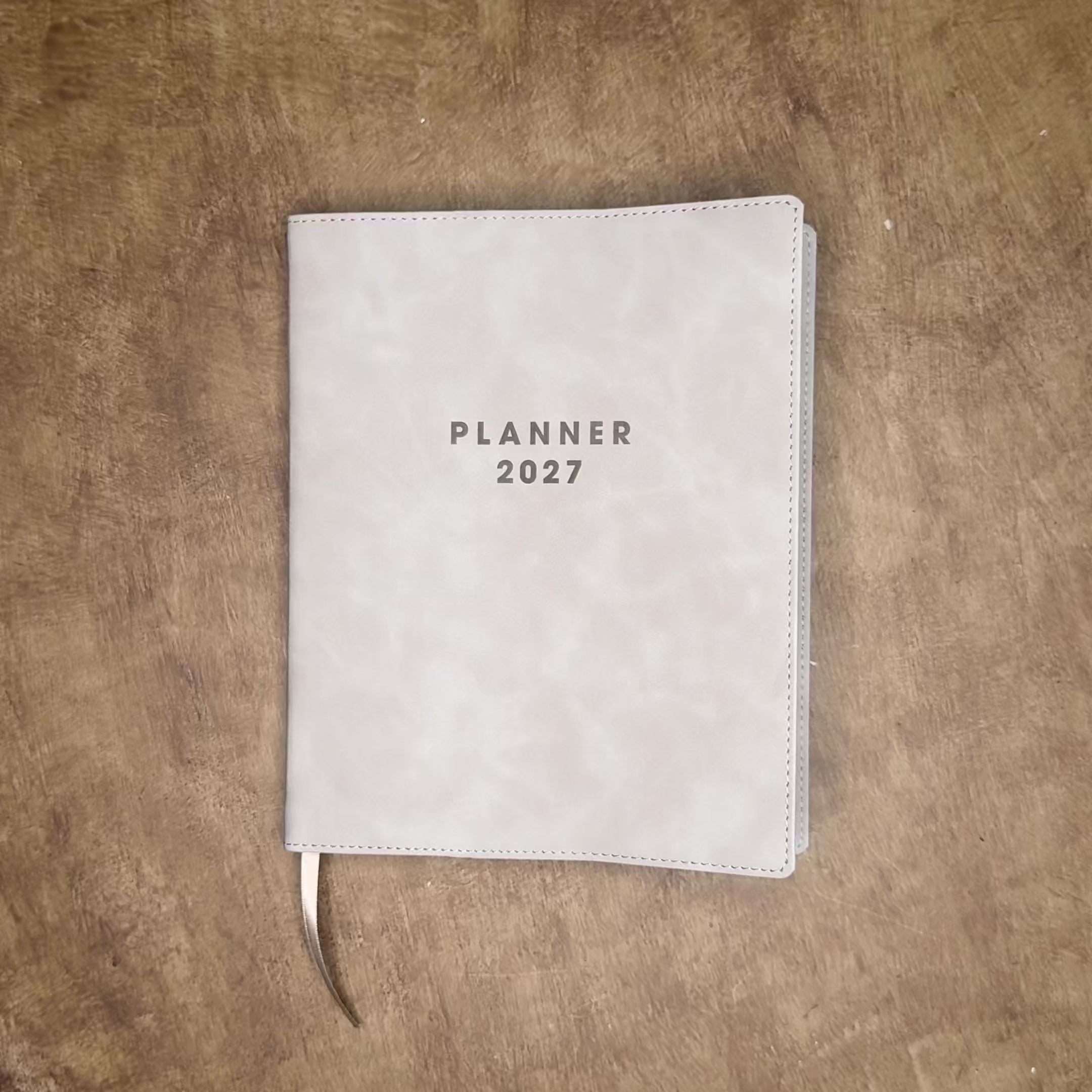 LUXE WEEKPLANNER 2027 A5+ FLEX SUEDELOOK