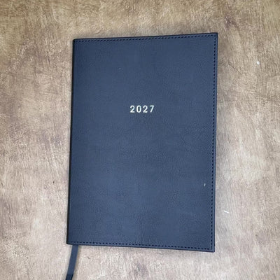 AFSPRAKENAGENDA 2027 A5 FLEXCOVER LEDERLOOK