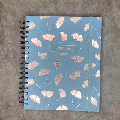 LUXE WEEKPLANNER 2027 A5+ GINGKO GOUD