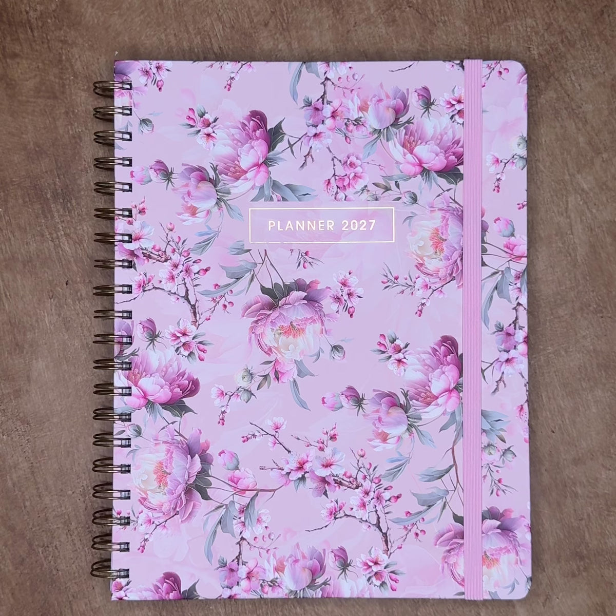 WEEKPLANNER 2027 ±A4 KERSENBLOESEM