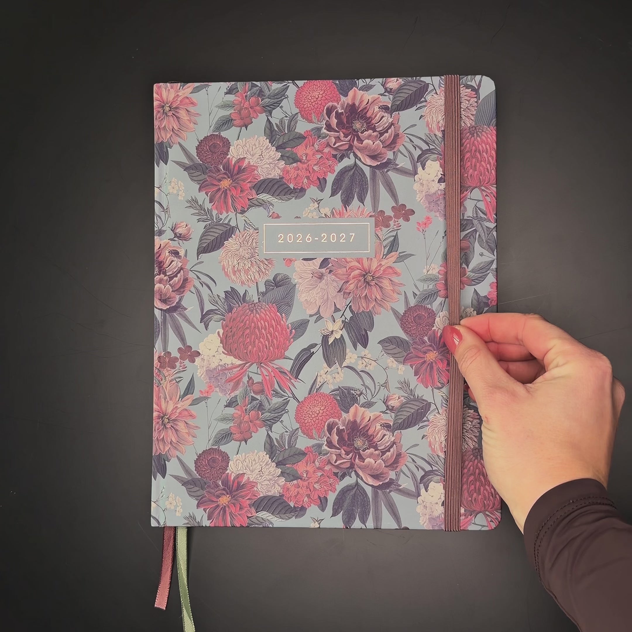 LUXE DOCENTENAGENDA 2026-2027 ±A4 KLASSIEK BOTANISCH
