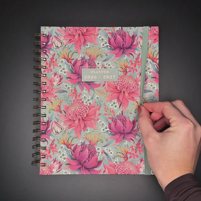 LUXE WEEKPLANNER 2026-2027 A5+ TROPISCHE BLOEMEN