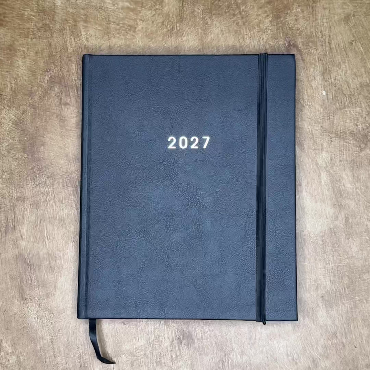 AFSPRAKENAGENDA 2027 A5+ LEDERLOOK