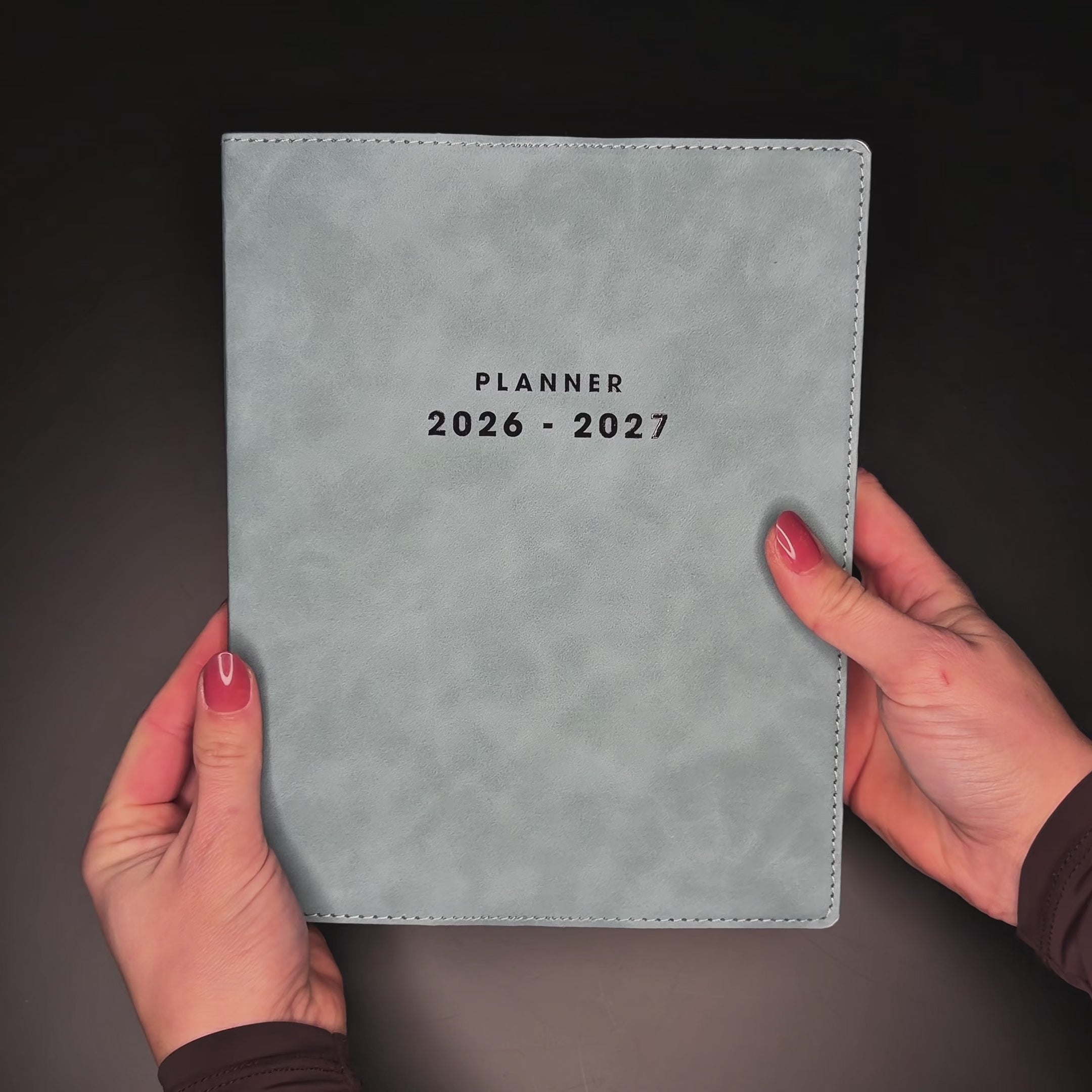 LUXE WEEKPLANNER 2026-2027 A5+ SUEDELOOK