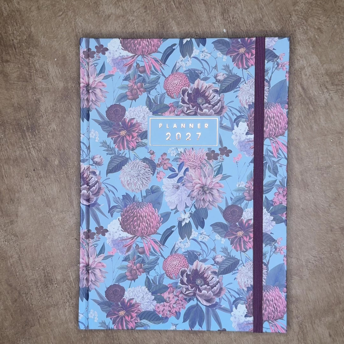 PLANNER 2027 A4 KLASSIEK BOTANISCH