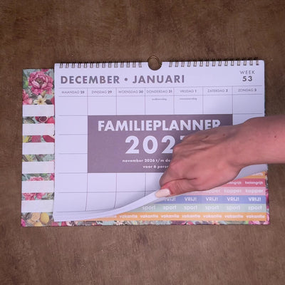 FAMILIEPLANNER 2027 A4+ TROPISCH